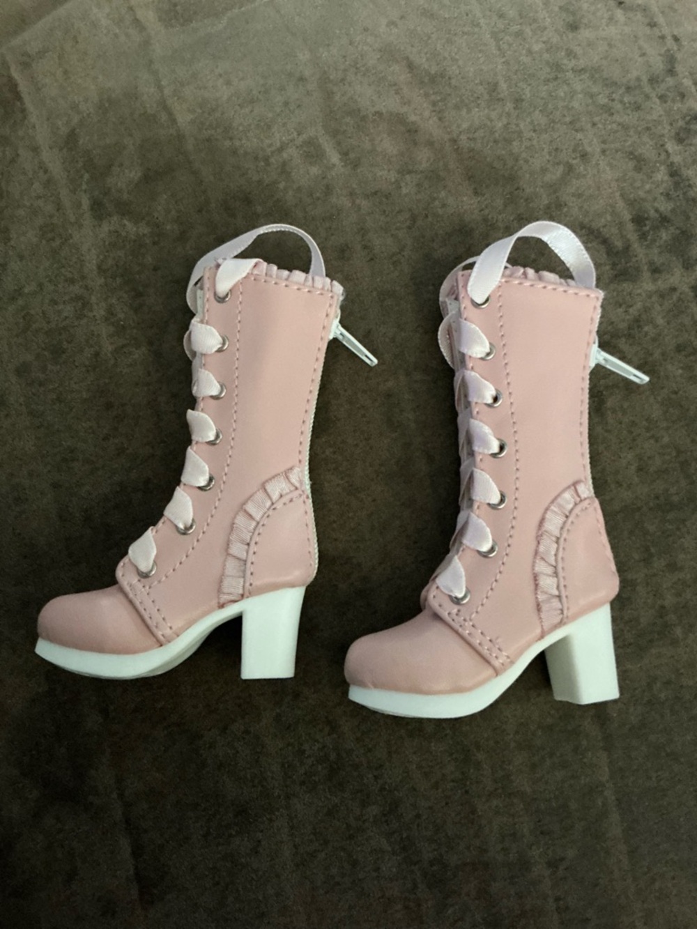 Dollfie Dream BJD Doll Footwear Lace up Boots for 1/3 or 1/4 scale Dolls